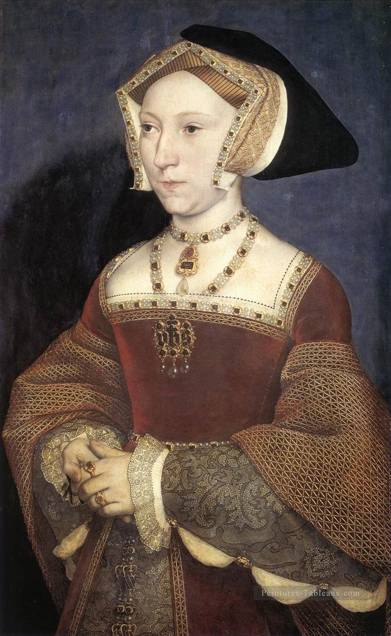 Jane Seymour Reine d’Angleterre Renaissance Hans Holbein le Jeune Peintures à l'huile
